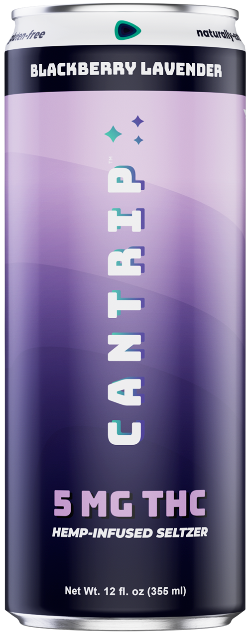Blackberry Lavender THC Seltzer