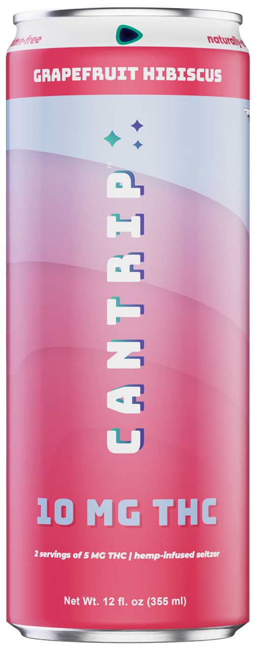 Grapefruit Hibiscus THC Seltzer (10 MG)