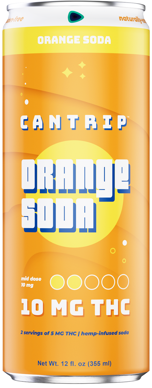 Orange THC Soda (10 MG)