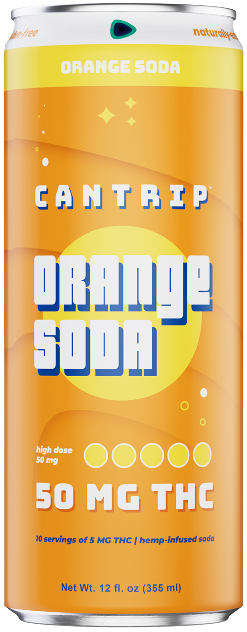 Orange THC Soda (50 MG)