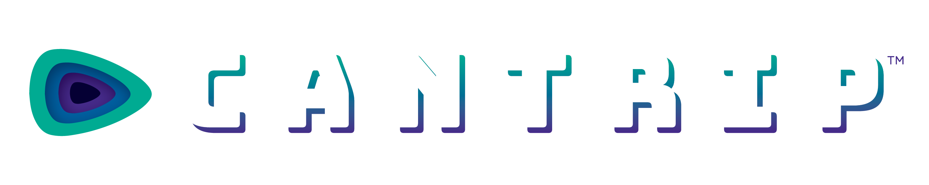 The Cantrip logo, featuring a purple, white, and green Wordmark and the Cantrip decorative Eye.